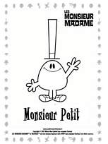 coloriage monsieur petit